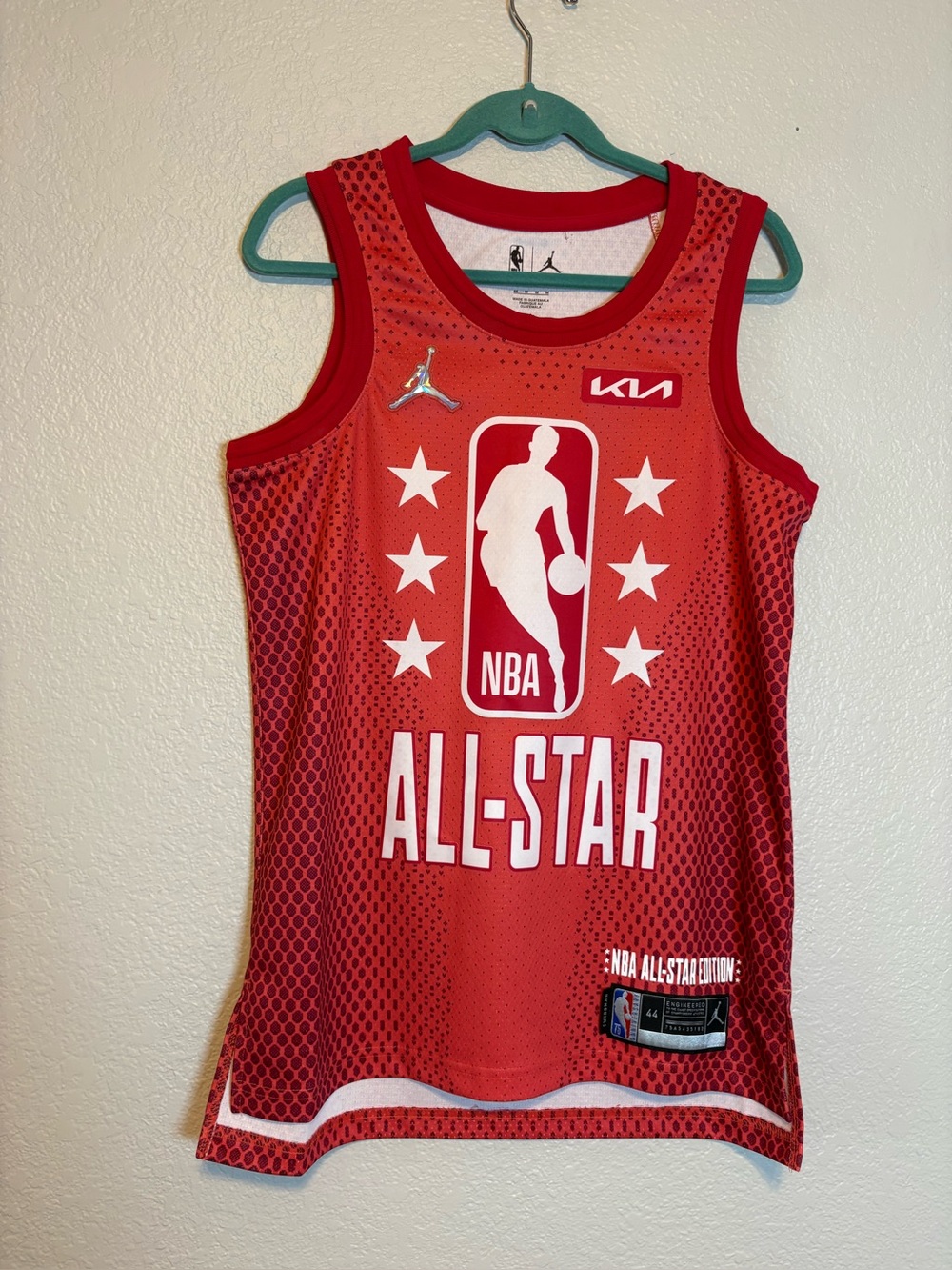 Trae Young #11 NBA All-Star Jordan Swingman Jersey Size Medium Red